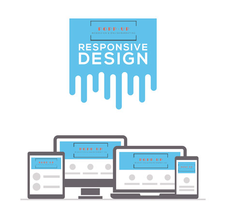 POPP-UP responsive Webdesign 